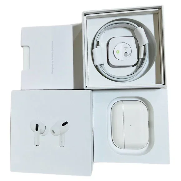 Apple AirPods Pro with Wireless White Charging Case Includes Cord & Ear Bud Sets